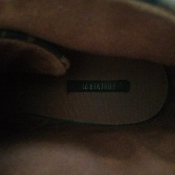 Leopard Print Flat Ankle Boots in Canvas - EU37 - Picture 5 of 6